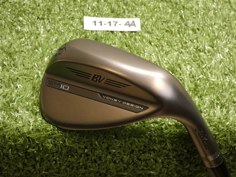 Titleist Vokey SM10 Nickel 56* 08* Sand Wedge M Grind Dynamic Gold Steel New