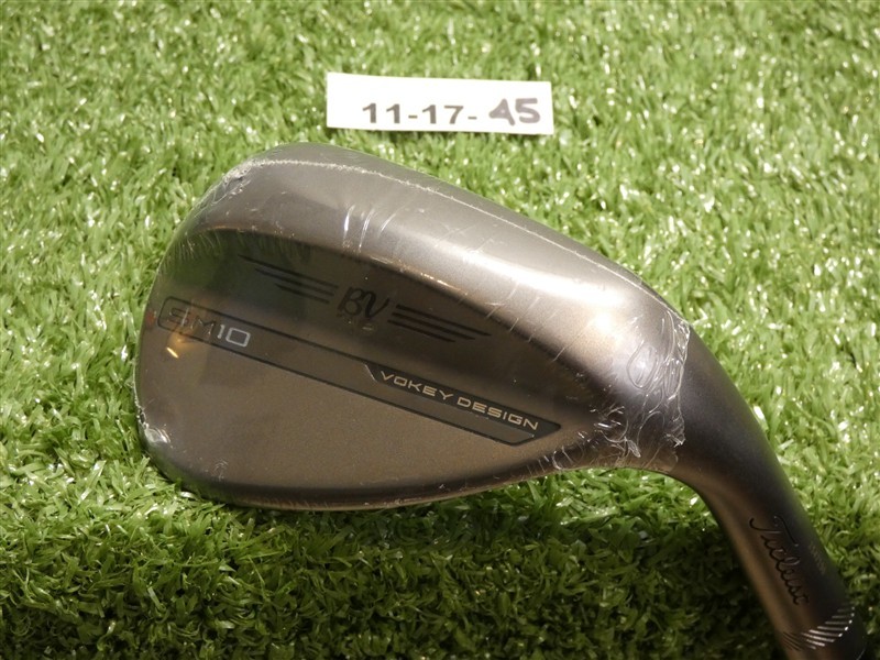 Titleist Vokey SM10 Nickel 56* 08* Sand Wedge M Grind Dynamic Gold Steel New