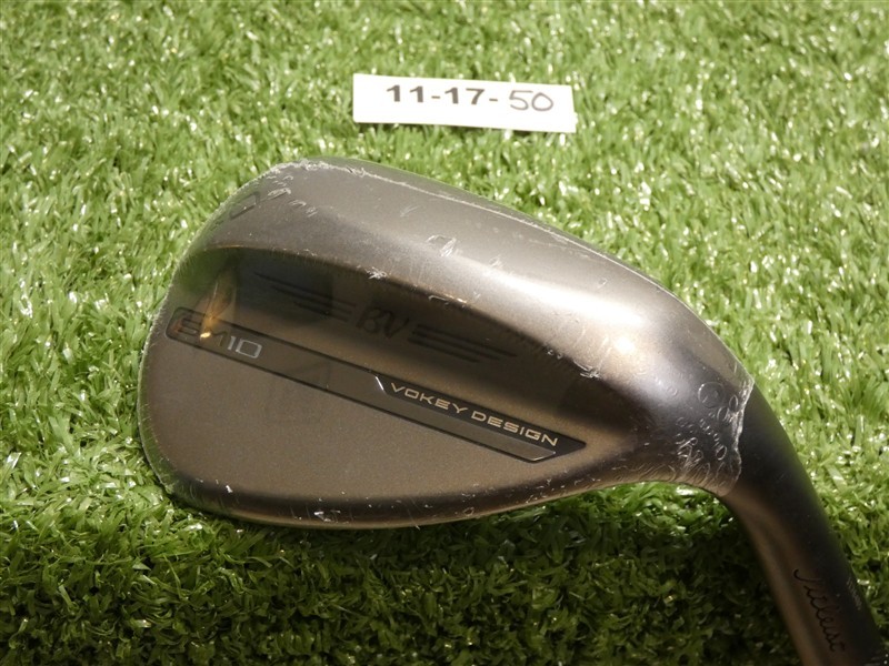 Titleist Vokey SM10 Nickel 60* 08* Lob Wedge M Grind Dynamic Gold Steel New