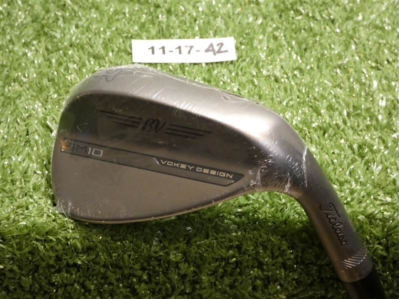 Titleist Vokey SM10 Nickel 52* 12* Gap Wedge F Grind Dynamic Gold Steel New