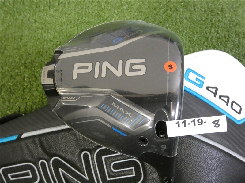 PING G440 Max 9* Driver Alta CB 50 Stiff Graphite with Headcover New
