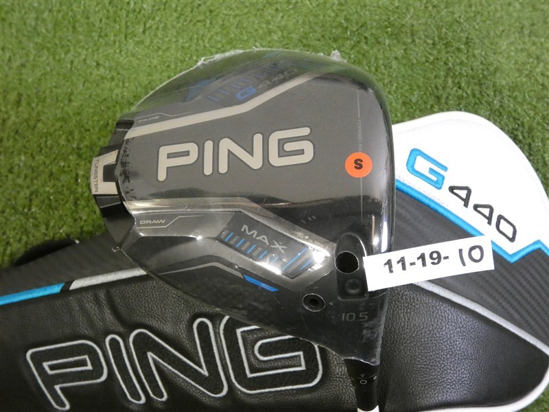 PING G440 Max 10.5* Driver Alta CB 50 Stiff Graphite with Headcover New