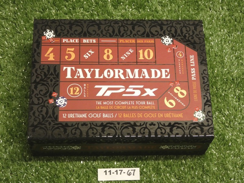 TaylorMade Limited Release TP5x Pix Dice Golf Balls 1 Dozen New