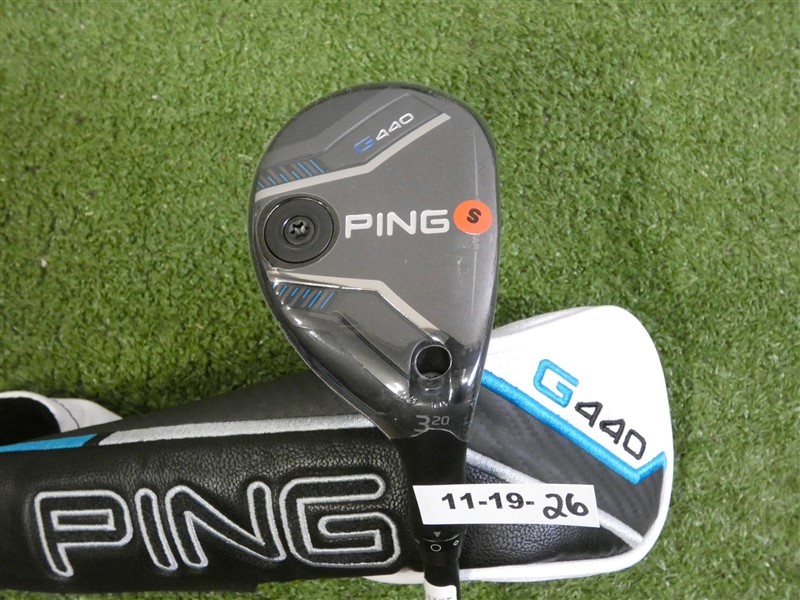 PING G440 20* 3 Hybrid Rescue Alta CB 70 Stiff Graphite with Headcover New