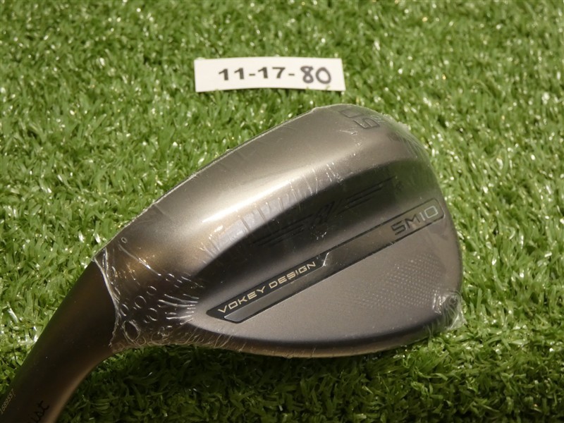 Titleist Vokey SM10 Nickel Left Hand 60* 10* Lob Wedge S Grind DG Steel New