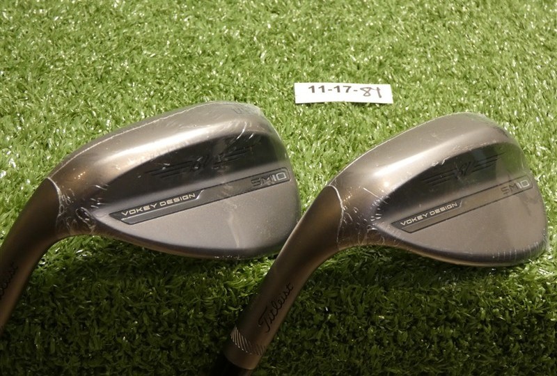 Titleist Vokey SM10 Nickel Left Hand 54/58* 10* Sand/Lob Wedge Set DG Steel New