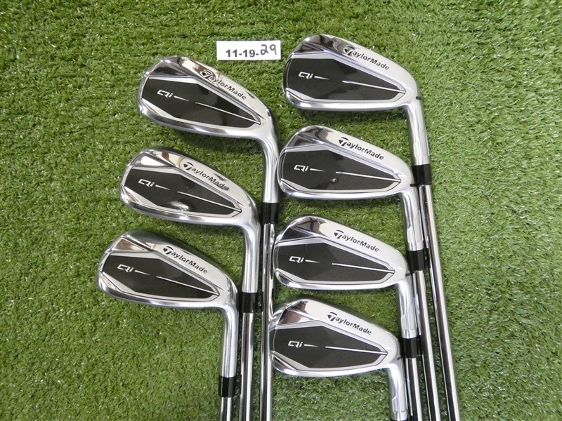 TaylorMade Qi Irons 5-P & A Dynamic Gold 95 R300 Regular Steel Excellent