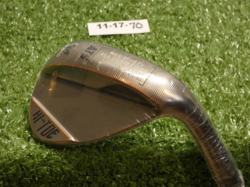 TaylorMade Milled Grind Hi-Toe 4 RAW 54* 10* Sand Wedge ATS Grind DG Steel New