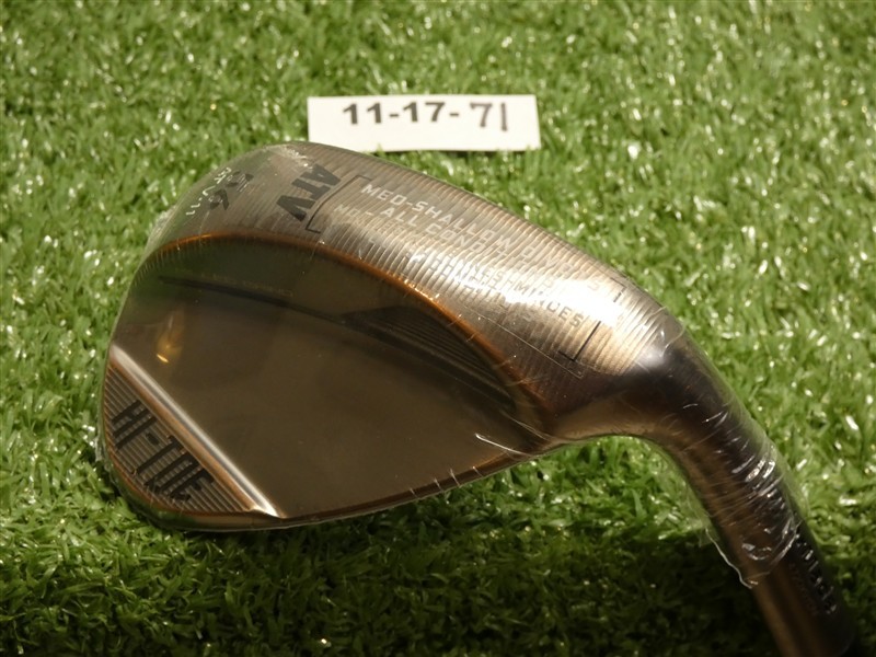 TaylorMade Milled Grind Hi-Toe 4 RAW 56* 11* Sand Wedge ATV Grind DG Steel New