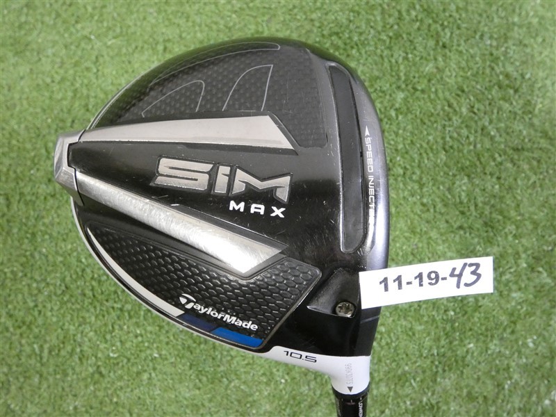 TaylorMade SIM Max 10.5* Driver KBS TD Tour 70 Category 4 X Extra Stiff Graphite