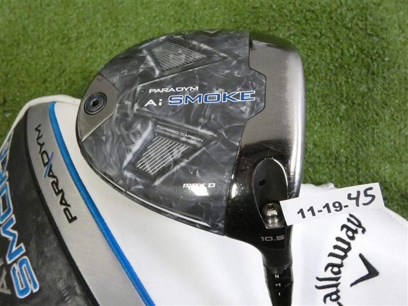 Callaway Paradym Ai Smoke Max D 10.5* Driver Tensei AV 55 Stiff Graphite w HC