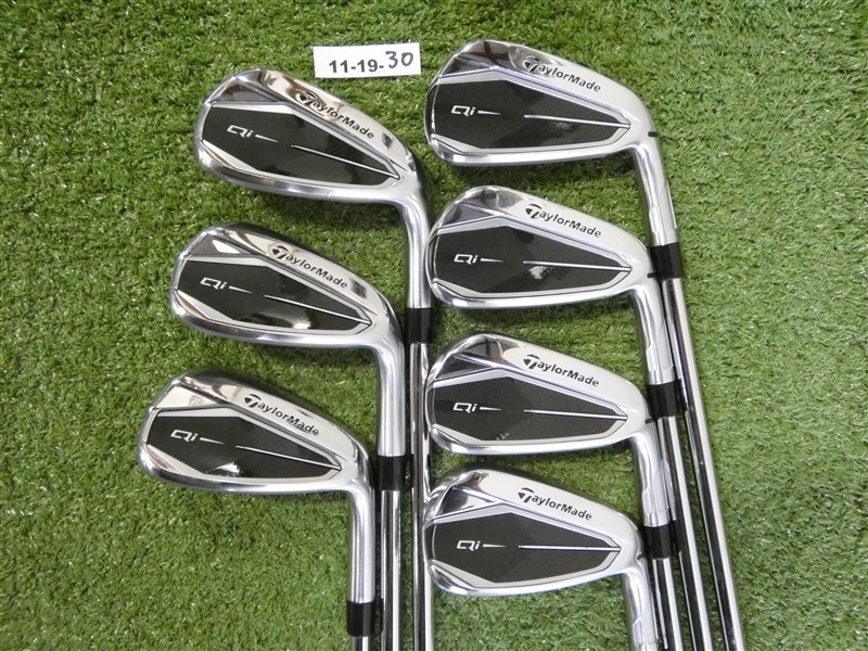 TaylorMade Qi Irons 5-P & A KBS Max MT 85 Regular Steel Excellent