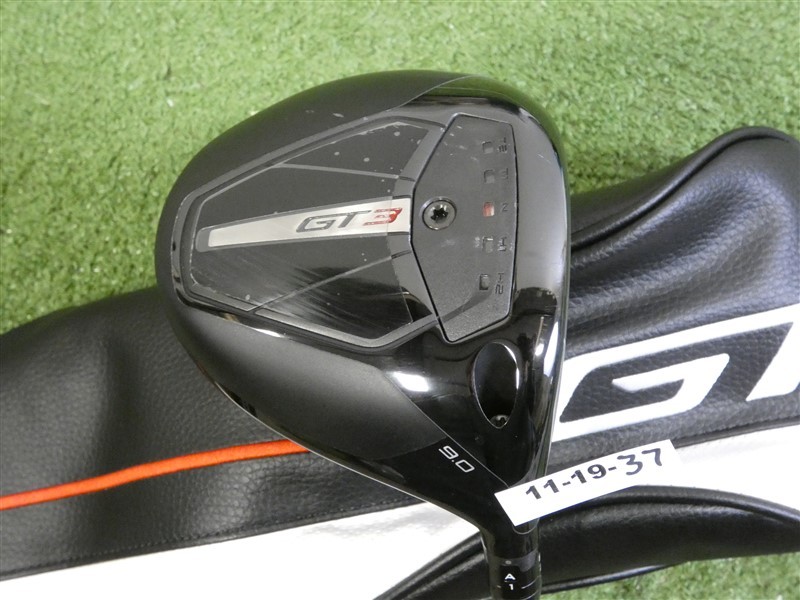 Titleist GT3 9.0* Driver HZRDUS Black 5G 60g 6.0 Stiff Graphite w Headcover Mint