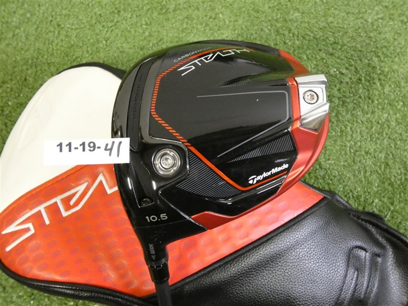 TaylorMade Stealth 2 10.5* Left Hand Driver HZRDUS Smoke Yellow 60g 6.0 Stiff HC