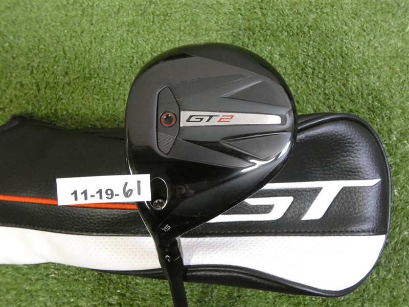 Titleist GT2 15* Left Hand 3 Wood Tensei 1K Blue 65 Regular Graphite w Headcover