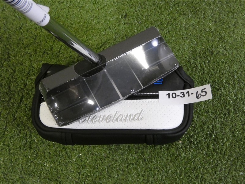 Cleveland HB Soft 2 Black 8C OS 35″ Straight Putter with HC & ALL IN Shaft New