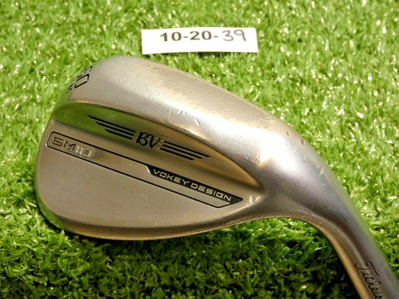 Titleist Vokey SM10 Tour Chrome 60* 08* Lob Wedge M Grind Dynamic Gold Steel