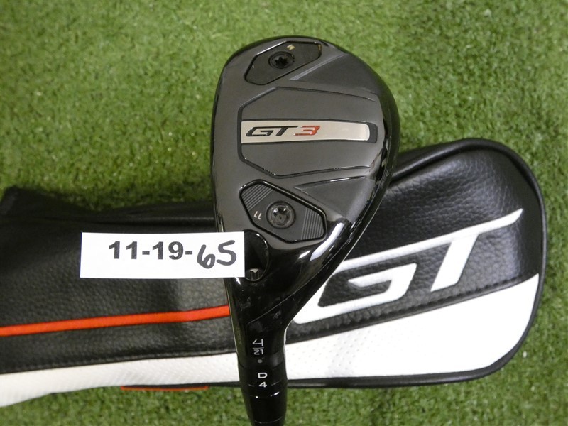 Titleist GT3 21* Left Hand 4 Hybrid HZRDUS Black 5G 80g 6.0 Stiff Graphite w HC