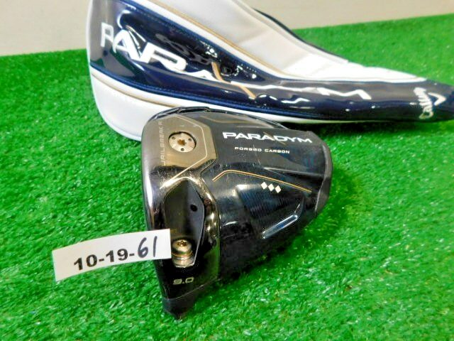 Callaway Paradym  Triple Diamond 9* Left-Hand Driver HEAD ONLY  W/Cover