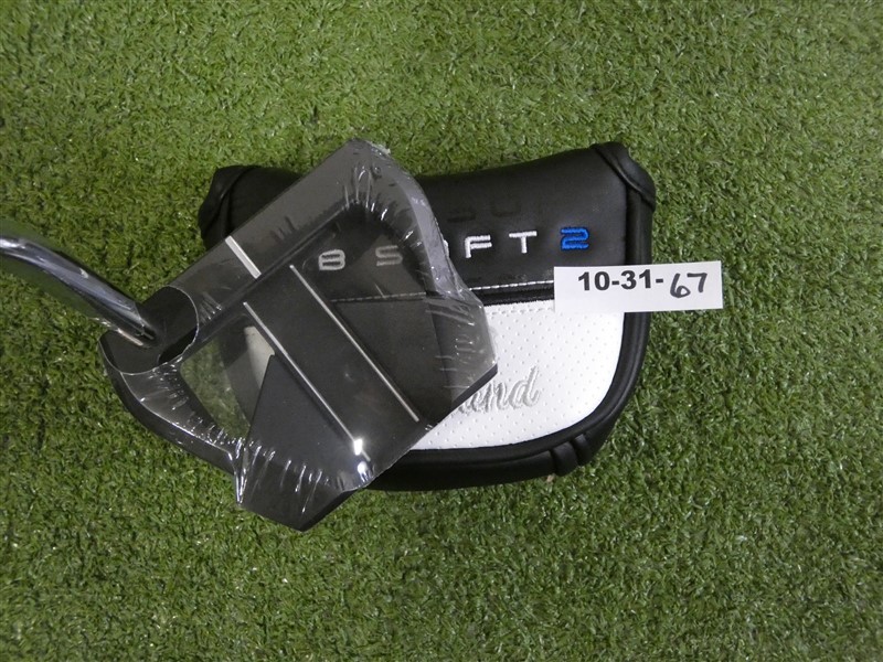 Cleveland HB Soft 2 Black 15 OS 35″ Straight Putter with HC & ALL IN Shaft New