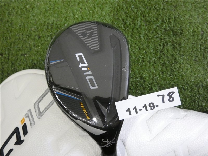 TaylorMade Qi10 22* 4 Hybrid Rescue Ventus TR 5 A Senior Graphite with HC New