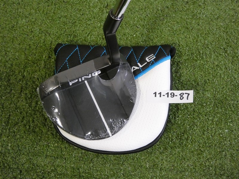 Ping 2025 Scottsdale Oslo 3 35″ Left Hand Slight Arc Putter HC SS Black Dot New