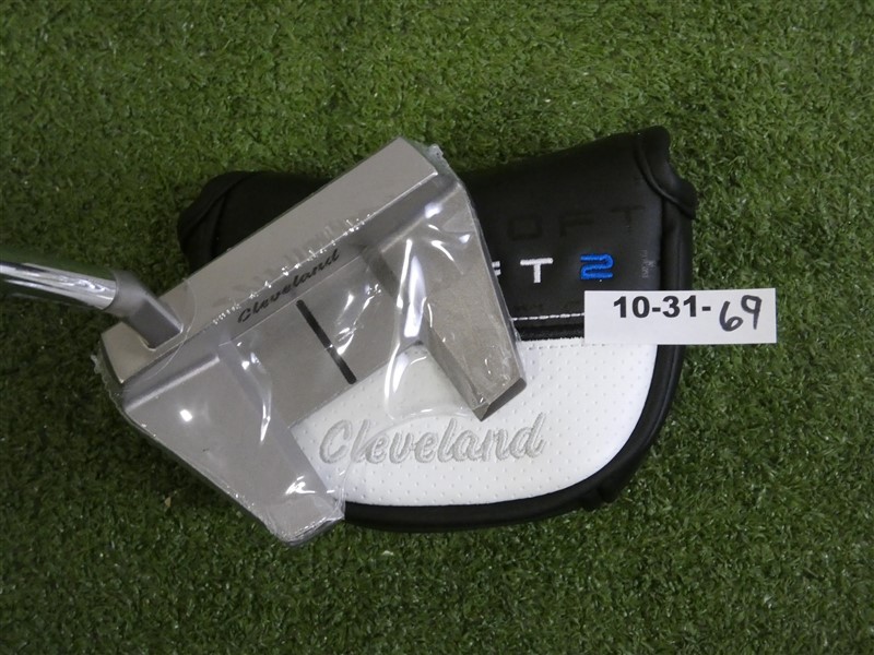 Cleveland HB Soft 2 #11S Slant Neck 35″ Slight Arc Putter with Headcover New