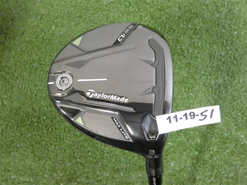 TaylorMade Qi35 Max Lite 15.5* 3 Wood Vanquish 40 R2 Senior Graphite