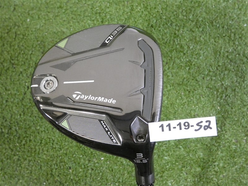 TaylorMade Qi35 Max Lite 15.5* Womens 3 Wood AirSpeeder 40 Ladies Graphite 42″