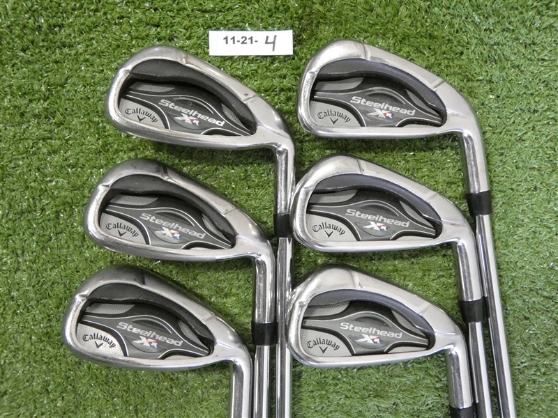 Callaway Steelhead XR Irons 5-P XP 95 ST15 R300 Regular Steel 2* Flat