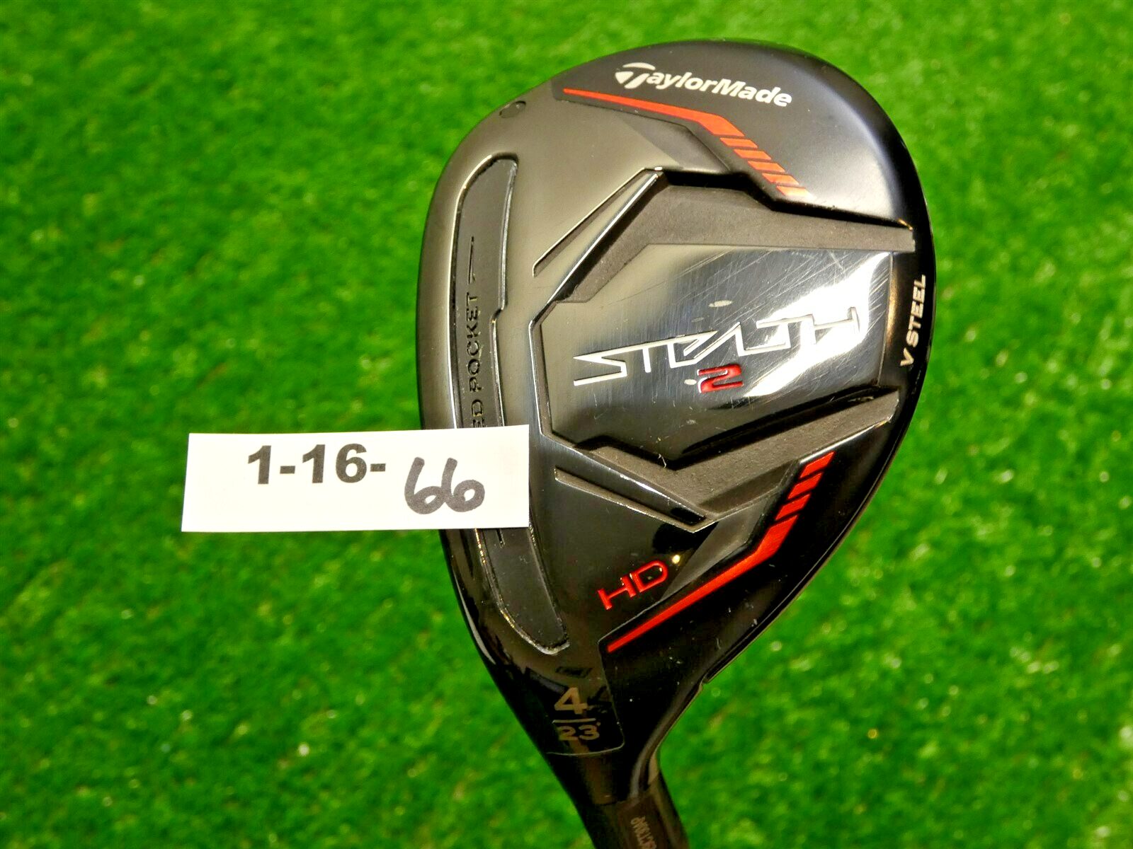 TaylorMade Stealth 2 HD 23* Left Hand 4 Hybrid Speeder NX 50 Regular Graphite