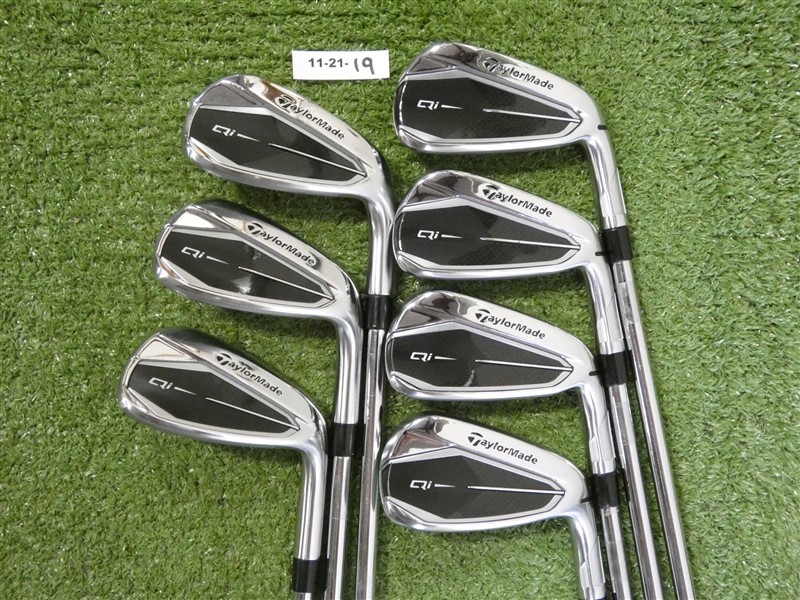 TaylorMade Qi Irons 5-P & A KBS Max MT 85 Stiff Steel