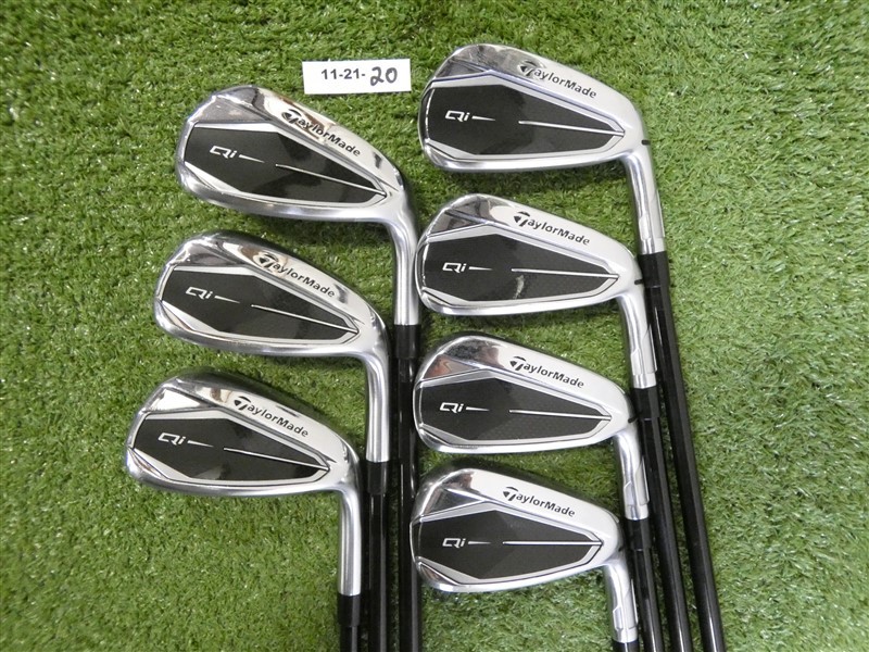 TaylorMade Qi Irons 5-P & A Ventus TR Blue 6 Regular Graphite
