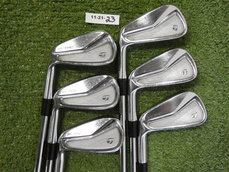 TaylorMade P7MC Left Hand Forged Irons 5-P Project X 6.5 X Extra Stiff Steel