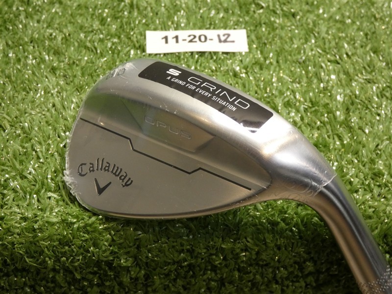 Callaway Opus Brushed Chrome 60* 10* Lob Wedge S Grind DG Tour 115 Steel New