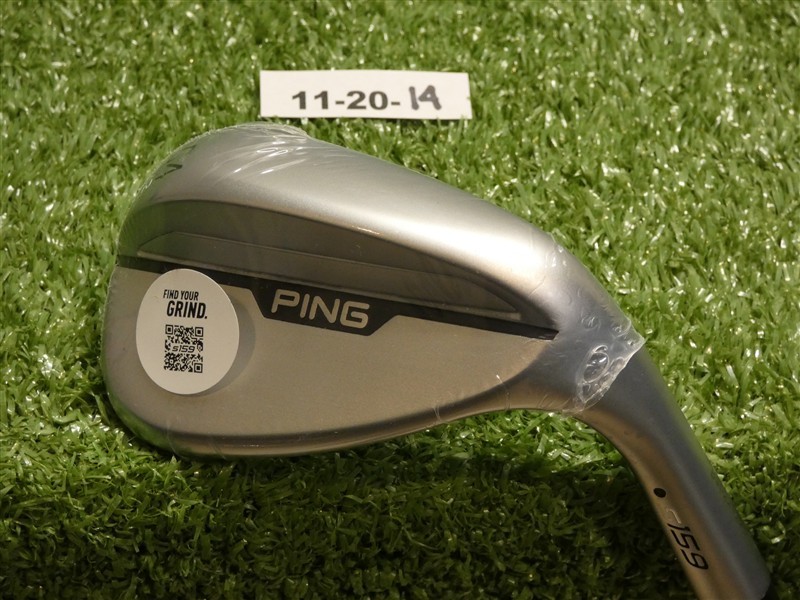 Ping S159 Chrome 54* 12* Sand Wedge S Grind ZZ 115 Steel Black Dot New
