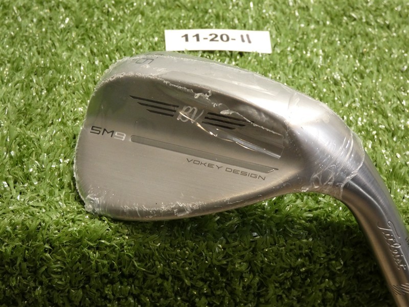 Titleist Vokey SM9 Tour Chrome 56* 14* Sand Wedge F Grind Dynamic Gold Steel New