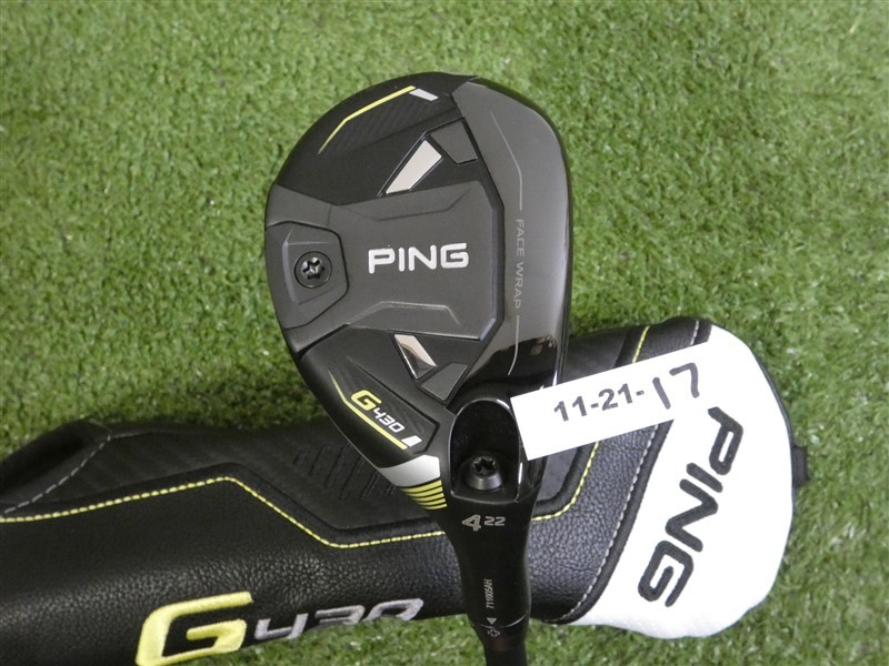 PING G430 22* 4 Hybrid Rescue Alta CB 70 Stiff Graphite with Headcover New