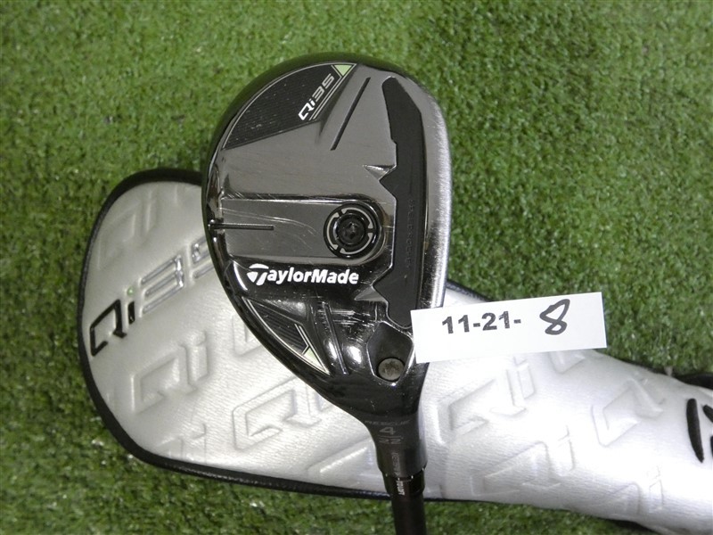 TaylorMade Qi35 22* 4 Hybrid Rescue Ventus Blue 7 Stiff Graphite with Headcover