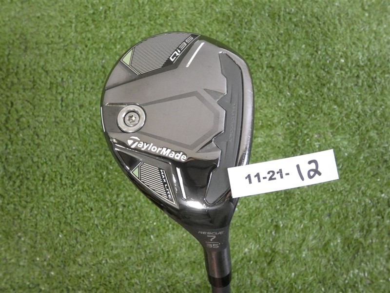 TaylorMade Qi35 Max Lite 35* 7 Hybrid Rescue AirSpeeder 50 Senior Graphite 38.5″