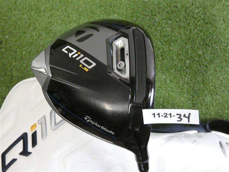 TaylorMade Qi10 LS 10.5* Driver Kuro Kage 5th Gen 60g Stiff with HC Excellent