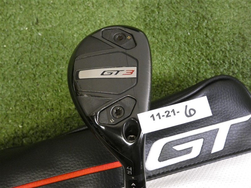 Titleist GT3 21* 4 Hybrid Tensei 1K Black 85 Stiff Graphite with HC Excellent