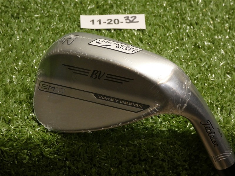 Titleist Vokey SM10 Chrome 52* 08* Gap Wedge F Grind Tensei Regular Graphite New