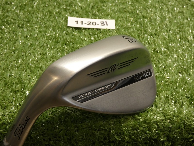 Titleist Vokey SM10 Left Hand 50* 12* Gap Wedge F Grind Dynamic Gold Steel Mint