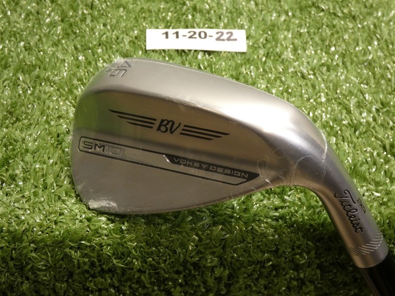 Titleist Vokey SM10 Tour Chrome 46* 10* Pitching Wedge F Grind DG Steel New