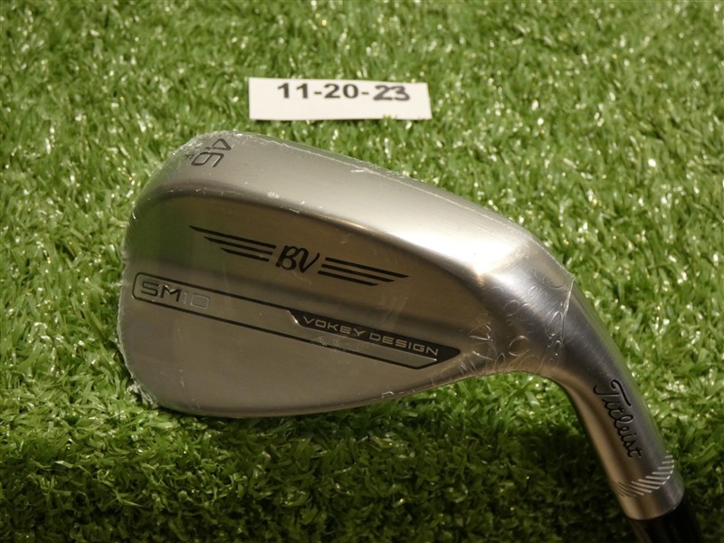 Titleist Vokey SM10 Tour Chrome 46* 10* Pitching Wedge F Grind DG Steel New