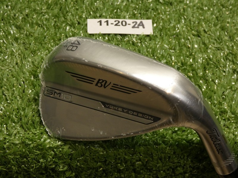 Titleist Vokey SM10 Tour Chrome 48* 10* Pitching Wedge F Grind DG Steel New