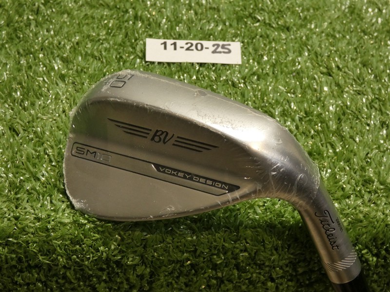 Titleist Vokey SM10 Tour Chrome 50* 08* Gap Wedge F Grind Dynamic Gold Steel New