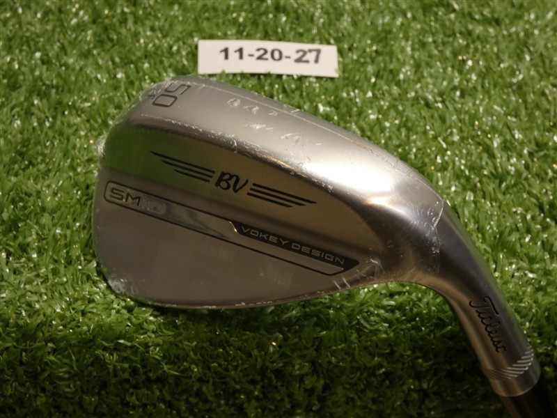 Titleist Vokey SM10 Tour Chrome 50* 12* Gap Wedge F Grind Dynamic Gold Steel New