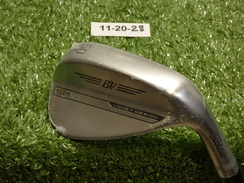 Titleist Vokey SM10 Tour Chrome 50* 12* Gap Wedge F Grind Dynamic Gold Steel New